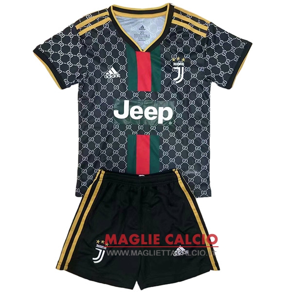 speciale magliette juventus bambino 2019-2020 grigio nero