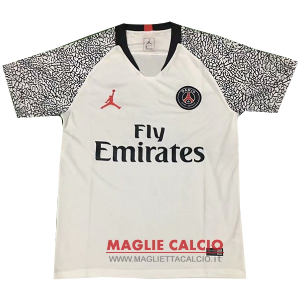 nuova formazione divisione magliette paris saint germain 2019-2020 bianco nero