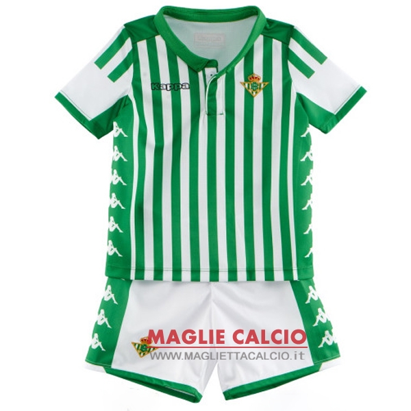 nuova prima maglietta set completo real betis bambino 2019-2020