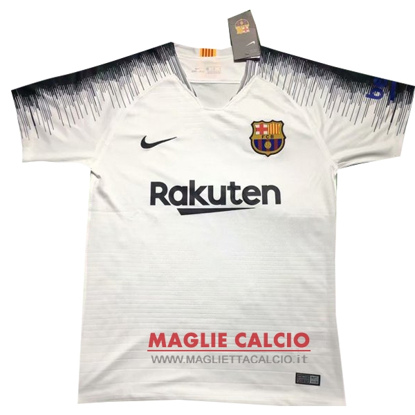 nuova magliette barcelona formazione 2019-2020 bianco grigio