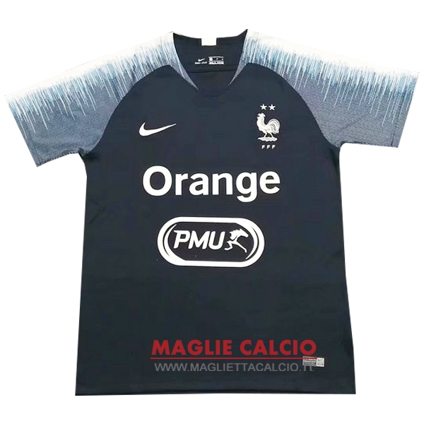 nuova formazione divisione magliette francia 2019 blu grigio