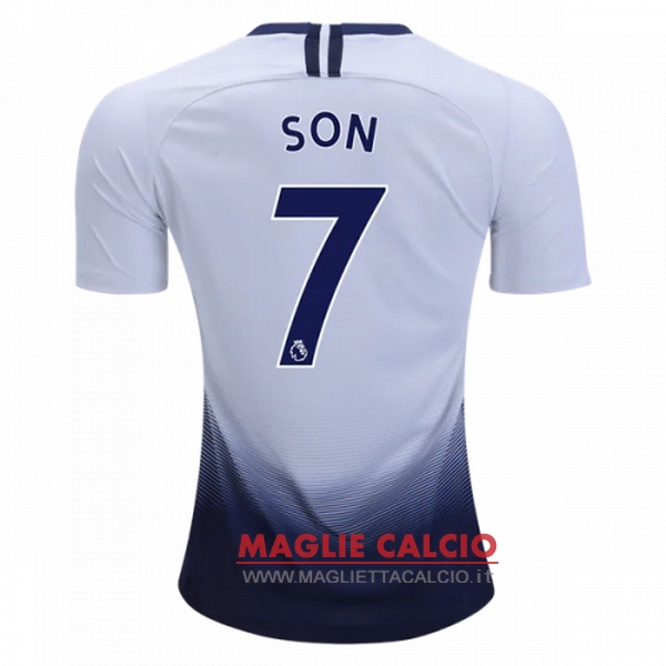 nuova maglietta tottenham hotspur 2018-2019 son 7 prima