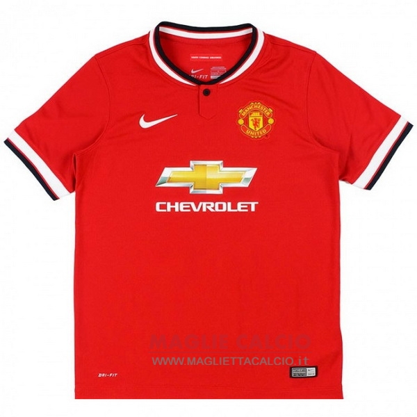 nuova prima magliette manchester united retro 2014-2015