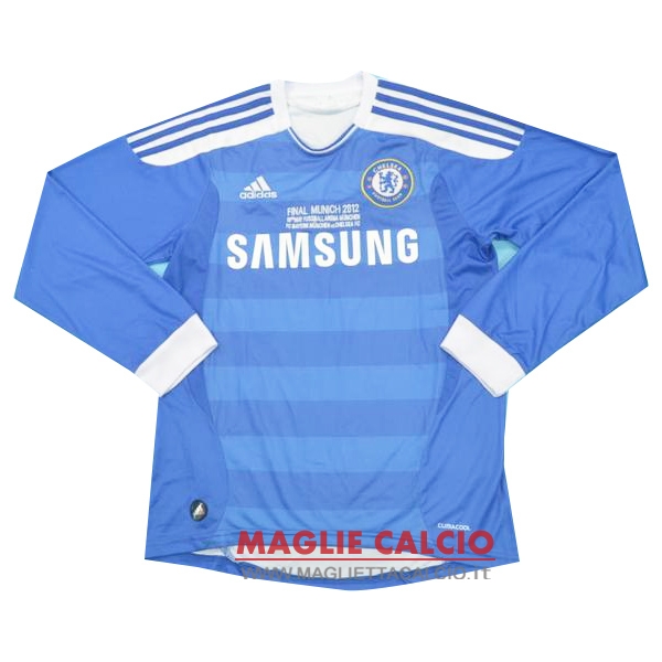 nuova prima divisione magliette manica lunga chelsea retro 2011-2012