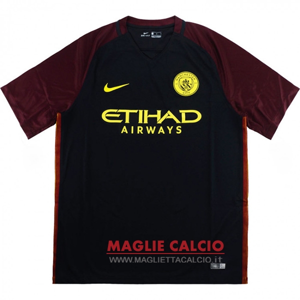 nuova seconda magliette manchester city retro 2016-2017