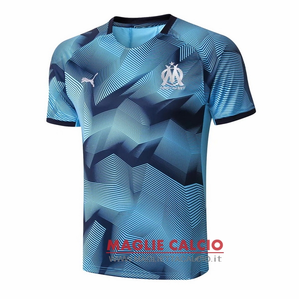 nuova magliette marseille formazione 2018-2019 blu nero