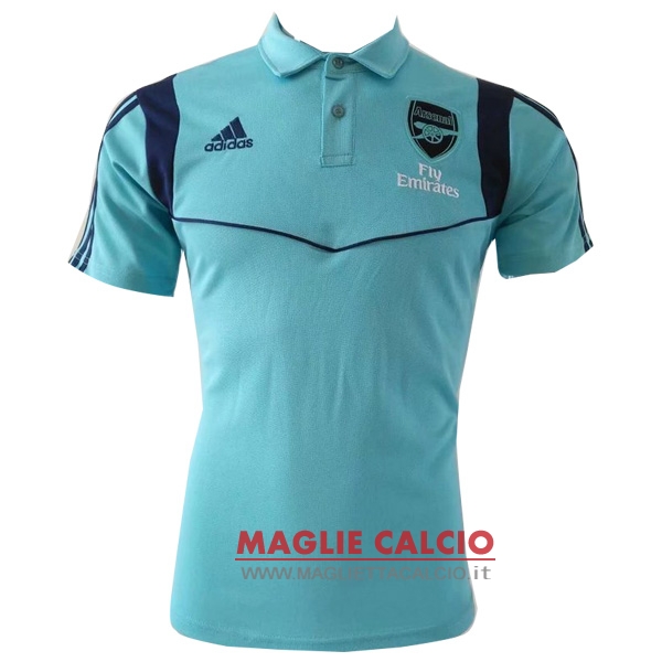 arsenal blu luce magliette polo nuova 2019-2020