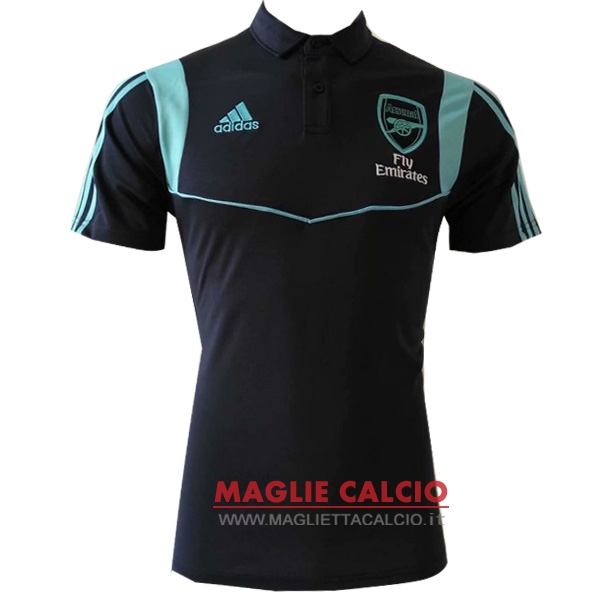 arsenal nero blu magliette polo nuova 2019-2020