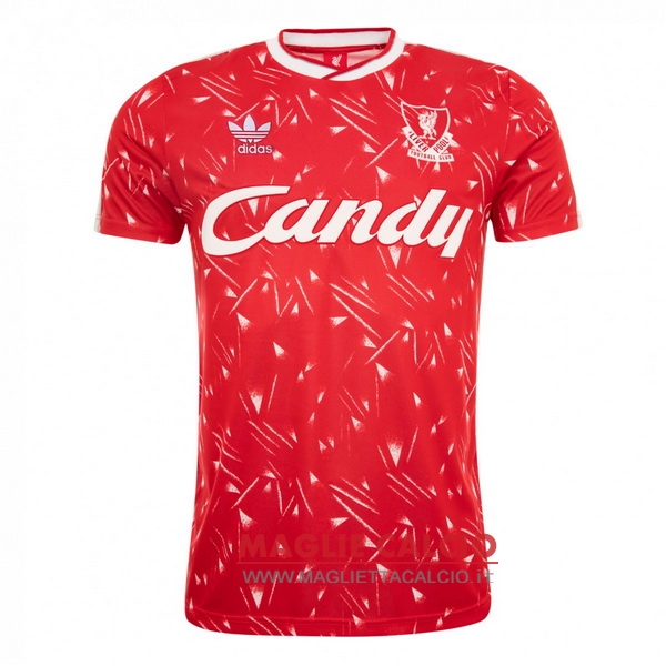 nuova prima magliette liverpool retro 1989-1990