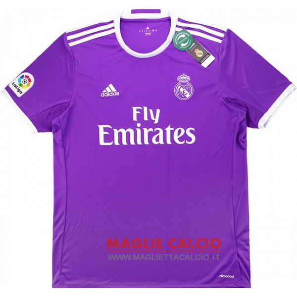 nuova seconda magliette real madrid retro 2016-2017