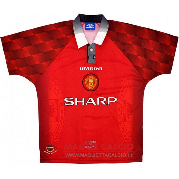 nuova prima magliette manchester united retro 1996-1997