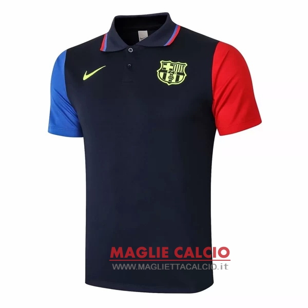 barcelona nero rosso magliette polo nuova 2020-2021