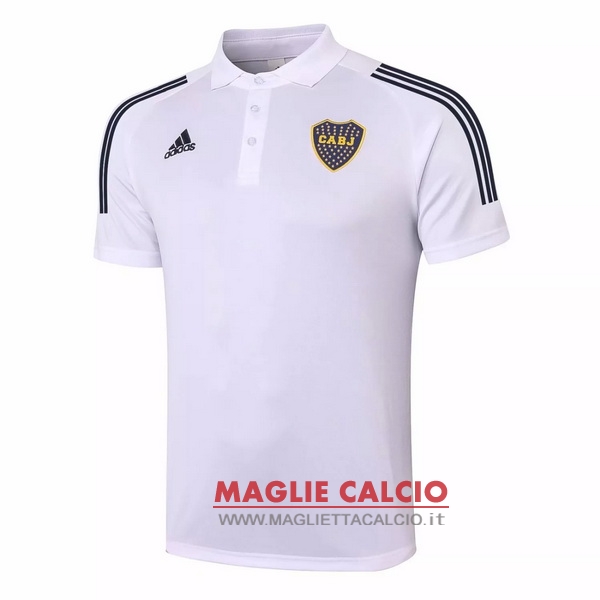 boca juniors bianco magliette polo nuova 2020-2021