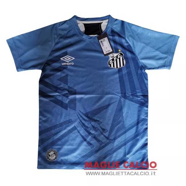 magliette portiere santos 2020-2021 blu