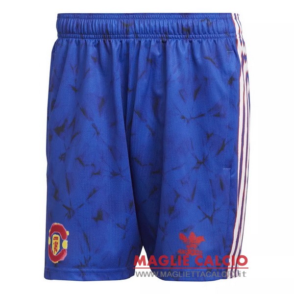 nuova pantaloni manchester united 2020-2021 blu