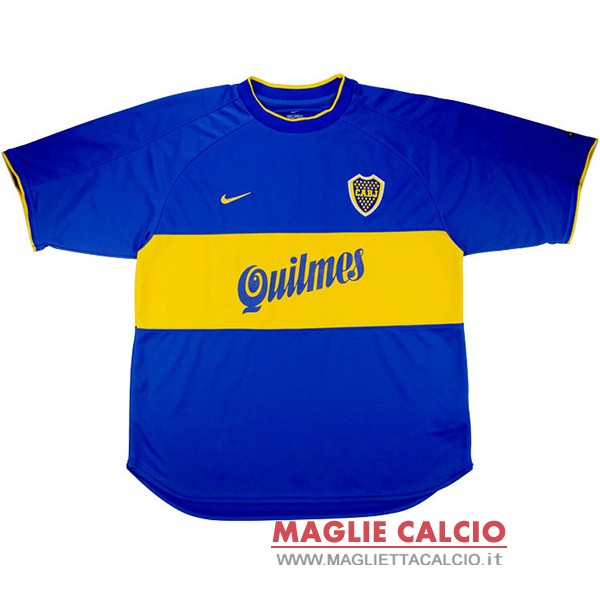 nuova prima magliette boca juniors retro 2000-2001