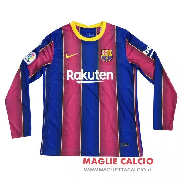 nuova prima divisione magliette manica lunga barcelona 2020-2021