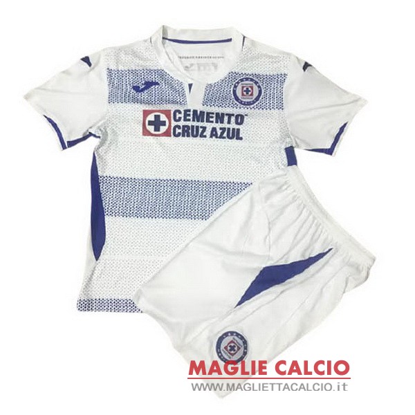 nuova seconda magliette cruz azul set completo bambino 2020-2021