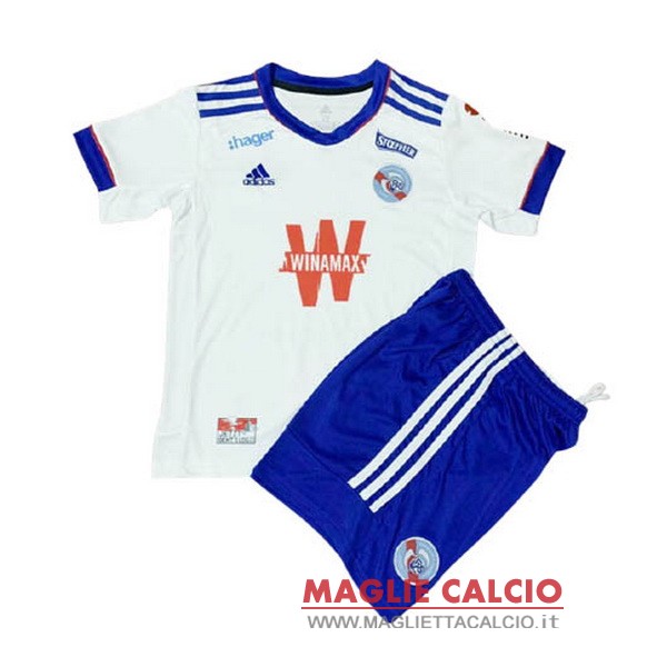 nuova seconda maglietta racing club set completo bambino 2020-2021