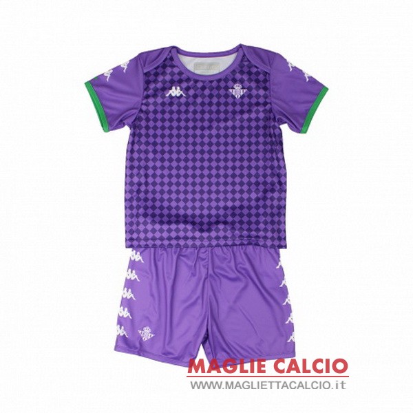 nuova seconda maglietta set completo real betis bambino 2020-2021