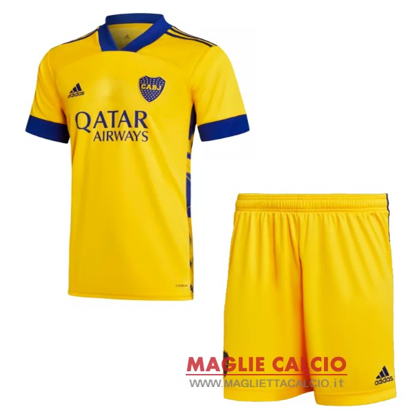 nuova terza set completo magliette boca juniors bambino 2020-2021