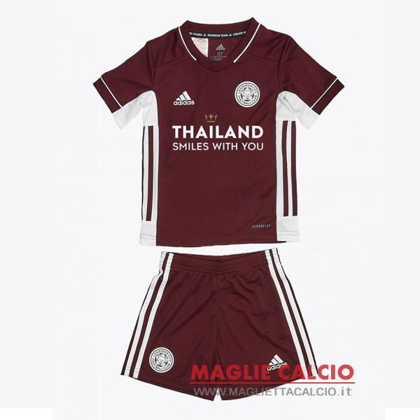 nuova terza magliette leicester city set completo bambino 2020-2021