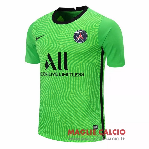 nuova magliette paris saint germain portiere 2020-2021 verde