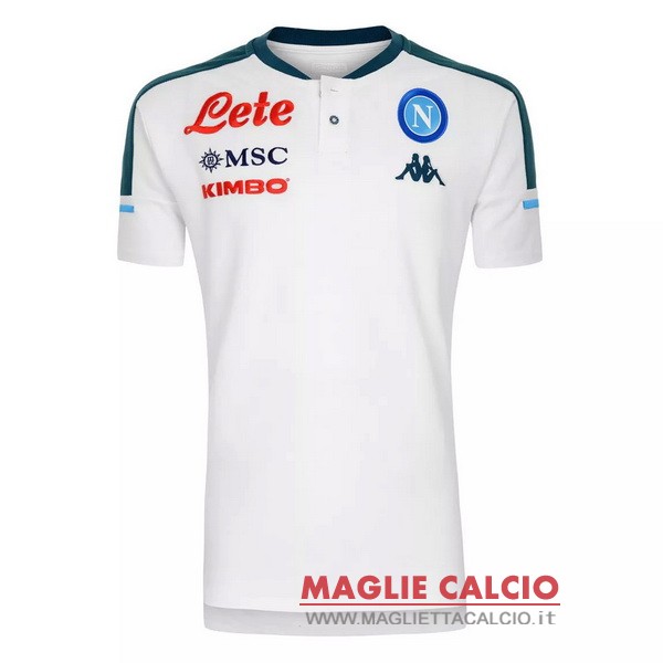 napoli bianco magliette polo nuova 2020-2021