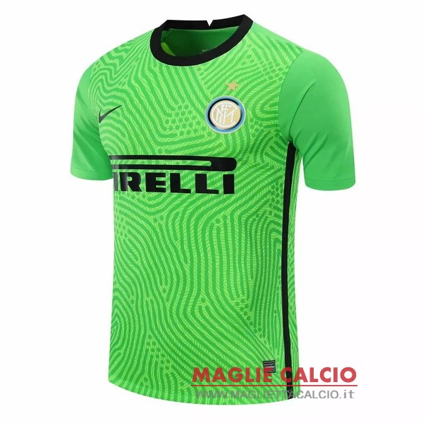 nuova portiere divisione magliette inter milan 2020-2021 verde