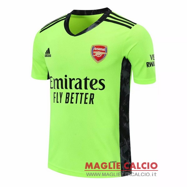 nuova seconda portiere divisione magliette arsenal 2020-2021