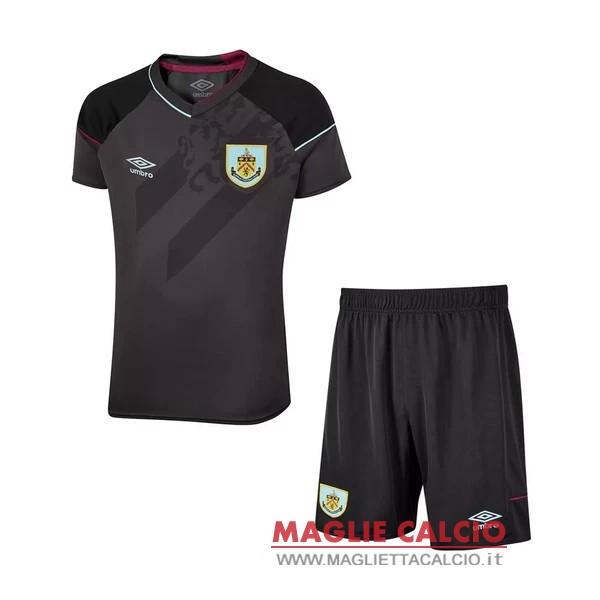 nuova seconda magliette burnley set completo bambino 2020-2021