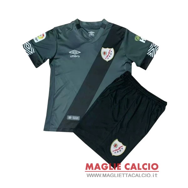 nuova seconda magliette rayo vallecano de madrid set completo bambino 2020-2021