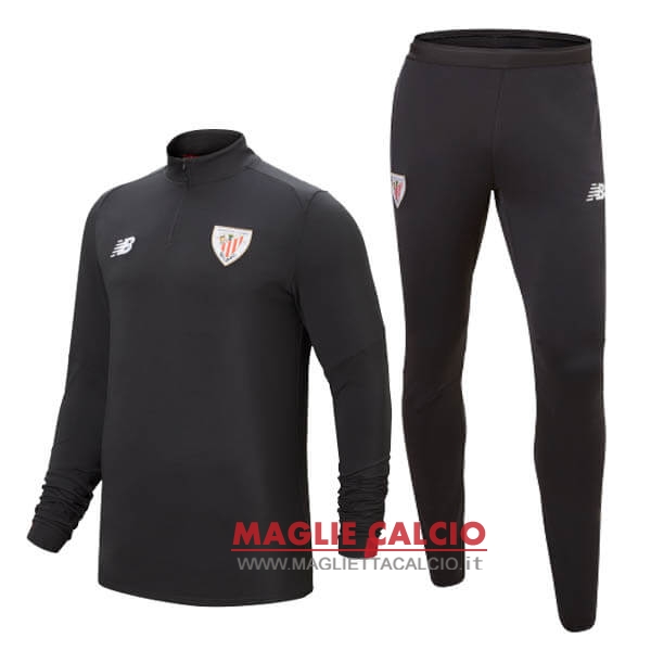 nuova athletic bilbao insieme completo nero giacca 2019-2020