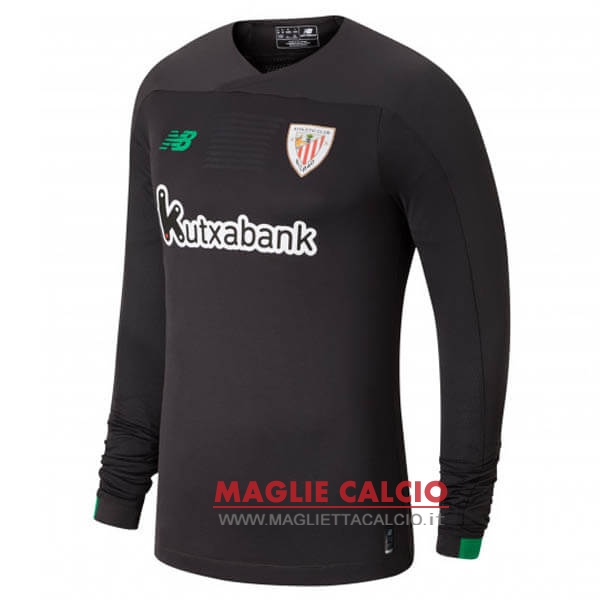 nuova manica lunga portiere athletic bilbao 2019-2020 grigio nero