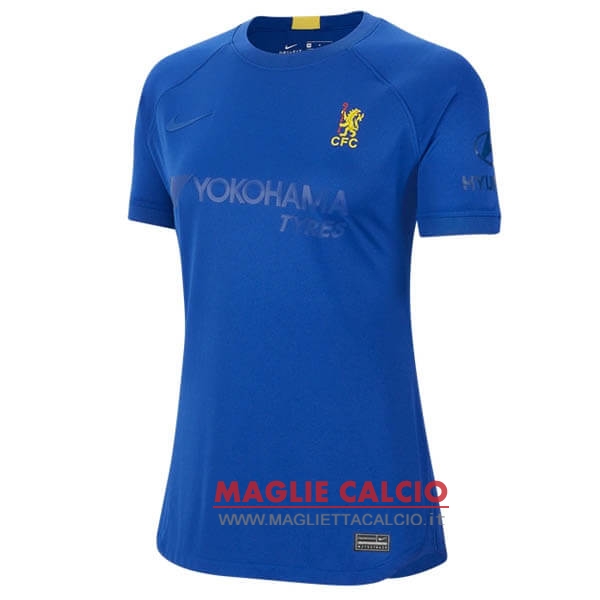 nuova magliette chelsea donna 50th blu