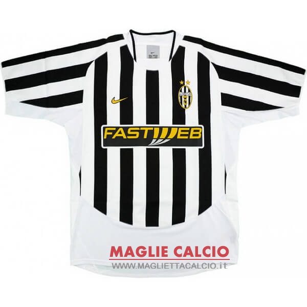 nuova prima magliette juventus retro 2003-2004