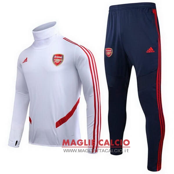 nuova arsenal insieme completo bianco nero giacca 2019-2020