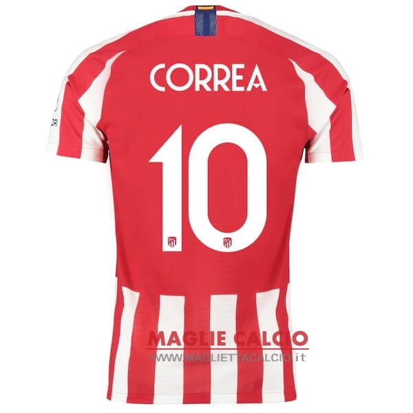 nuova maglietta atletico madrid 2019-2020 correa 10 prima