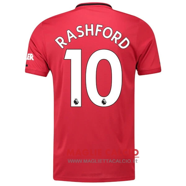 nuova maglietta manchester united 2019-2020 rashford 10 prima