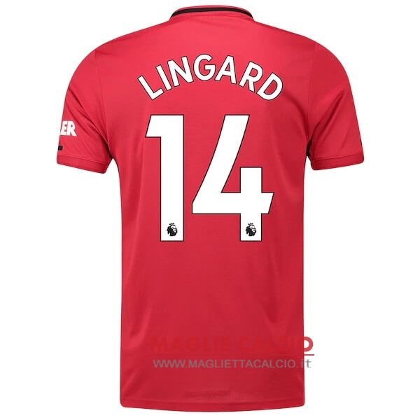 nuova maglietta manchester united 2019-2020 lingard 14 prima