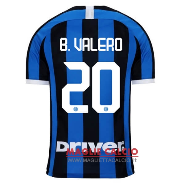 nuova maglietta inter milan 2019-2020 b.valero 20 prima