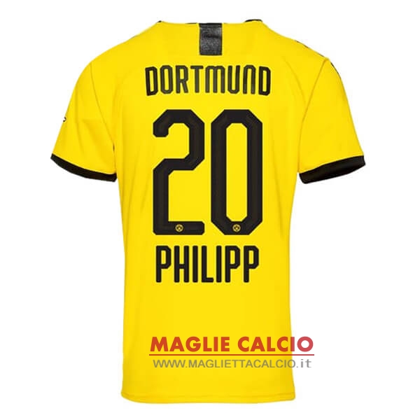 maglietta borussia dortmund 2019-2020 phillipp 20 prima