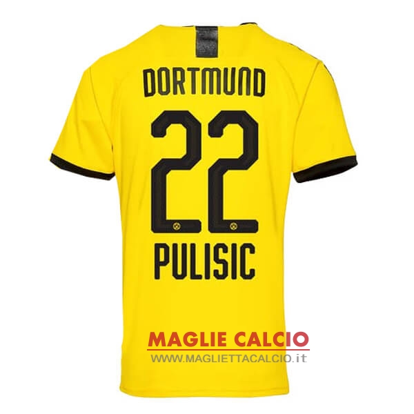 maglietta borussia dortmund 2019-2020 pulisic 22 prima