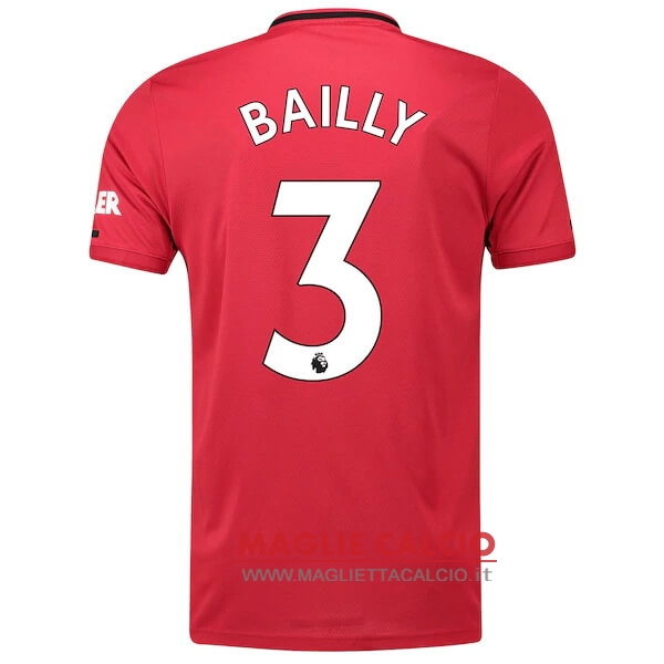 nuova maglietta manchester united 2019-2020 bailly 3 prima