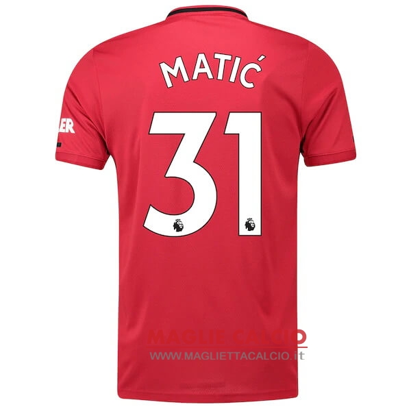 nuova maglietta manchester united 2019-2020 matic 31 prima