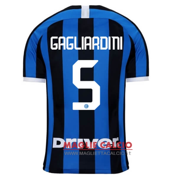 nuova maglietta inter milan 2019-2020 gagliardini 5 prima