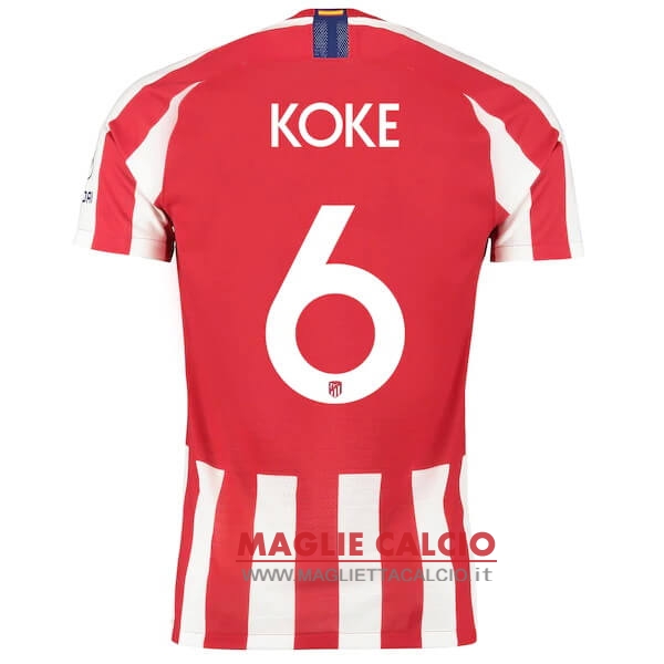 nuova maglietta atletico madrid 2019-2020 koke 6 prima