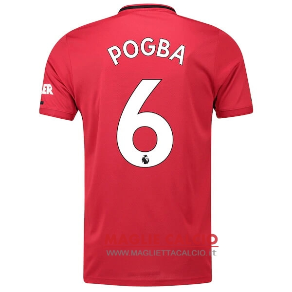 nuova maglietta manchester united 2019-2020 pogba 6 prima