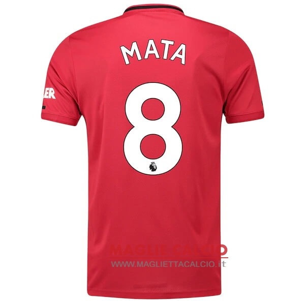 nuova maglietta manchester united 2019-2020 mata 8 prima