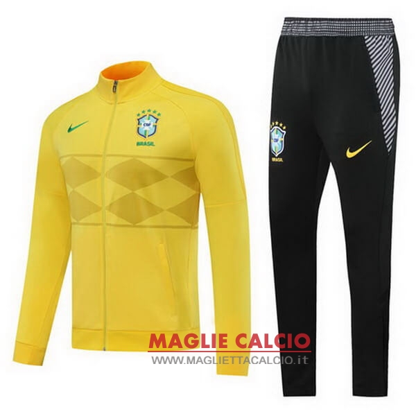 nuova brasil insieme completo giallo giacca 2020
